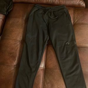 Black Mitre heavy weight sweatpants black